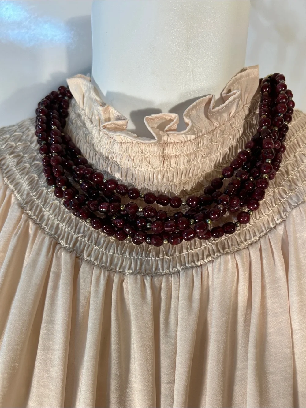 Source Unknown garnet red